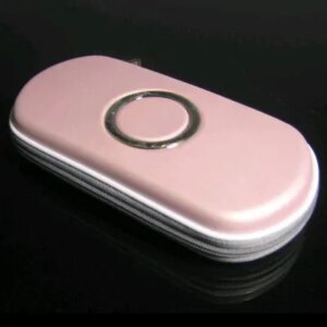 Beskyttelsestaske til Sony PSP Slim - Pink. -