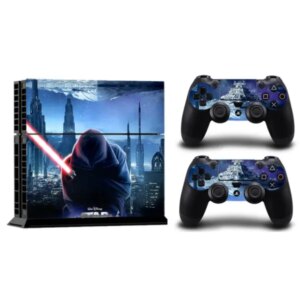 PS4 skin til konsol og to controllere. Star Wars - Anakin. -