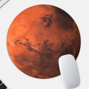 Univers musemåtte. Flot rund musemåtte på 30cm. MJ-1066. Mars. -