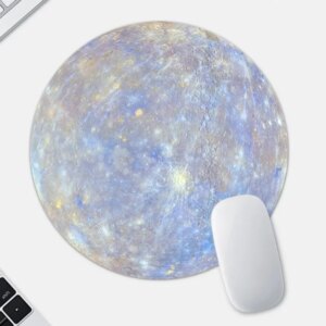 Univers musemåtte. Flot rund musemåtte på 30cm. MJ-1061. Merkur. -