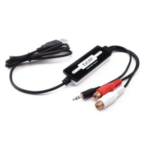 EZCAP USB Audio Capture adapter. Digitaliser dine gamle lydoptagelser. -