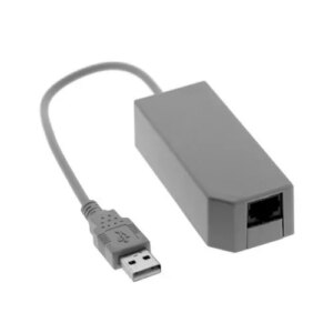 LAN-adapter til Wii / Wii U eller PC. -