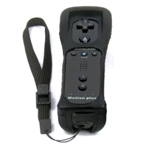 Remote Plus controller til Nintendo Wii / Wii U. Sort. -