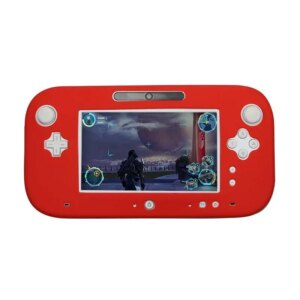 Wii U gamepad silikone cover. Rød. -