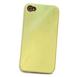 iPhone 4 "wood-grain" cover. Grøn. -