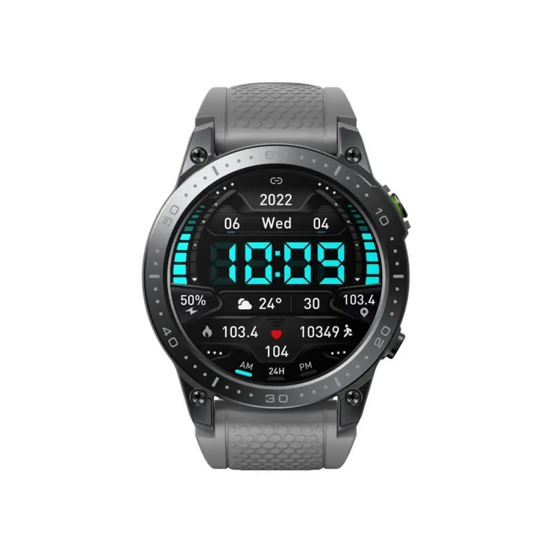 zeblaze-ares3-pro-smartwatch-grey Zeblaze Ares 3 Pro Smartwatch. 1.43â³ AMOLED HD Touch Screen. Desert Grey. -