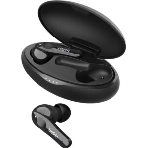 Belkin Soundform Move Plus True Wireless in-ear høretelefoner  -  Sort -