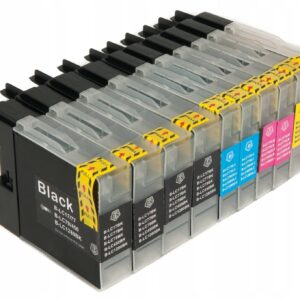 Rabatpakke - Brother LC1280XL 4 x BK 2 x C-M-Y Kompatibel LC1280XL - Brother