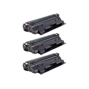 Rabatpakke - HP 14X sort 3 stk toner kompatibel CF214X 52.500 sider - HP - Kompatibel