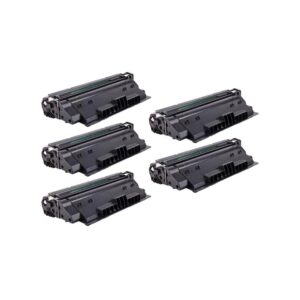Rabatpakke - HP 14X sort 5 stk toner kompatibel CF214X 87.500 sider - HP - Kompatibel