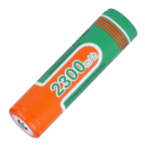 Genopladeligt batteri, Li-Ion, 3.7V, 2300mAh, Superfire, 18650 - KOZ