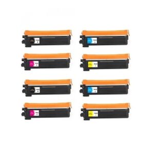 Rabatpakke - Brother TN230 2 x 4 farver BK-C-M-Y. toner Kompatibel TN230 12.800 sider - Brother