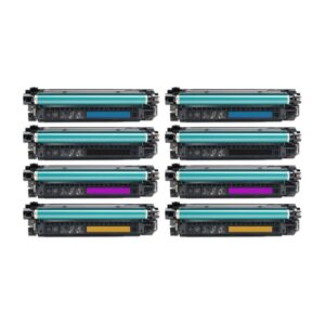 Rabatpakke - HP 212X 2 x BK-C-M-Y toner Kompatibel W2120X 86.000 sider - HP - Kompatibel