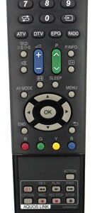 Fjernbetjening, original, Sharp RRMCGA586WJSA - KOZ