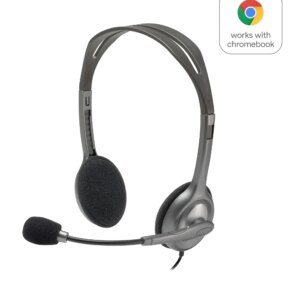 Logitech H111 Kablet Stereo Headset. Sort. -