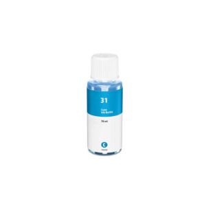 HP 31 cyan blækrefill Kompatibel 1VU26AE - 70ml - HP - Kompatibel
