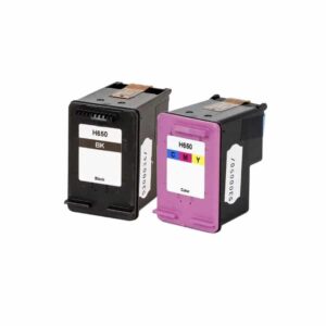 Rabatpakke - HP 650XL 1 x Sort 1 x Farve. Kompatibel 650XL 1.800 sider - HP - Kompatibel