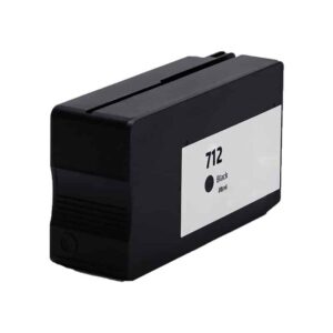 HP 712 sort blækpatron Kompatibel 3ED70A - 38ml - HP - Kompatibel