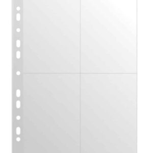 Plastlommer A4 til fotos, krystalklare 60 mikron, pakke med 10 stk. - DONAU