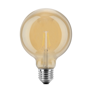 LED Pære, E27, 2W, Varmhvid, 125mm, Blulaxa - KOZ