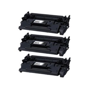 Rabatpakke - HP 89X sort 3 stk. blækpatron Kompatibel 89X 60.000 sider - HP - Kompatibel