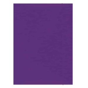 Elastisk mappe A4 i lilla karton, 300gsm, 1 stk. - NoNameCE PRODUCTS