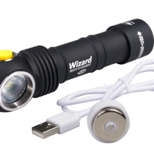 LED Lommelygte, Alu, 1250LM, Armytek Wizard USB - KOZ