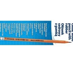 Blyant HB 7305 med viskelæder - 12 stk - DONAU