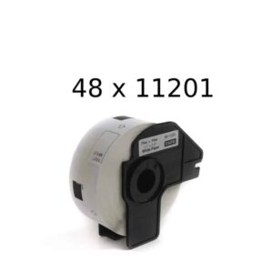 Rabatpakke - 48 stk Brother DK11201 adresseetiketter Kompatibel 400 stk 29 x 90mm - Brother - Kompatibel