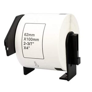 Brother DK11202 shipping etiketter Kompatibel 300 stk 62 x 100mm - Brother - Kompatibel