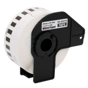 Brother DK22210 rulle etiketter Kompatibel 2.9cm x 30.5m - Brother - Kompatibel