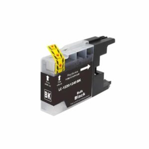Brother LC1240BK sort blækpatron Kompatibel LC1240BK - 20ml - Brother