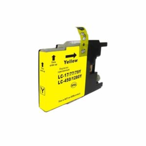 Brother LC1280XLY gul blækpatron Kompatibel LC1280XLY - 18ml - Brother