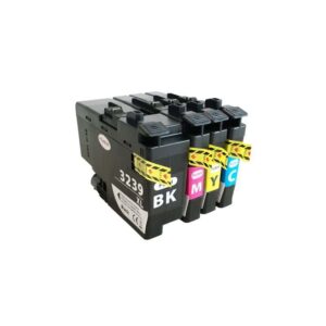 Rabatpakke - Brother LC3239XL 4 farver BK-C-M-Y. Kompatibel LC3239XL - 280ml - Brother