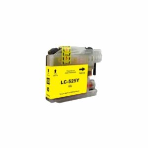 Brother LC525XLY gul blækpatron Kompatibel LC-525XL-Y - 15ml - Brother