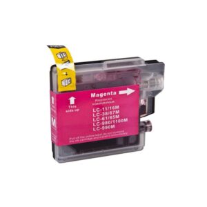 Brother LC980M magenta blækpatron Kompatibel LC980M - 12ml - Brother