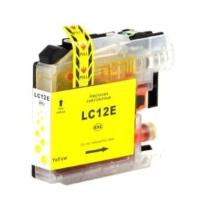 Brother LC12EY gul blækpatron Kompatibel LC12EY - 13ml - Brother