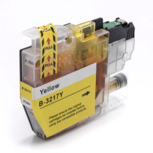 Brother LC3217Y gul blækpatron Kompatibel LC3217Y - 550 sider - Brother