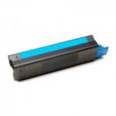 Oki 42127407 cyan toner Kompatibel 42127407 - 5.000 sider - Kompatibel - Oki