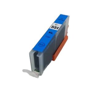 Canon CLI-551XLC cyan blækpatron Kompatibel 6444B001 - 13ml - Canon - Kompatibel