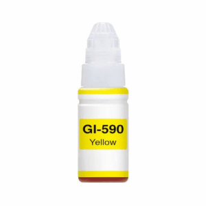 Canon GI-590Y gul blækrefill Kompatibel 1606C001 - 70ml - Canon