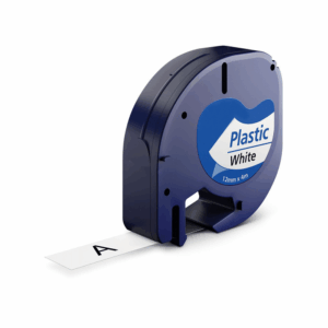 Dymo 91201 | 91221 sort på hvid tape - Kompatibel S0721660 - 12 mm x 4 m - Dymo - Kompatibel