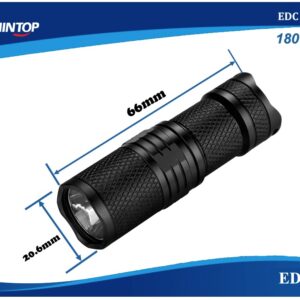 LED Lommelygte, 180LM, Lumintop ED10 - KOZ