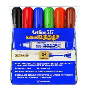 Whiteboard Marker Artline - Sæt med 6 stk. - Artline