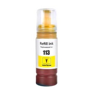 Epson 113 gul blækrefill Kompatibel C13T06B440 - 70ml - Epson