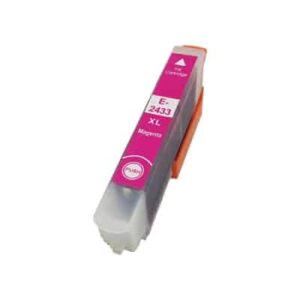 Epson 24XL magenta blækpatron Kompatibel C13T24334012 - 10,6ml - Epson - Kompatibel