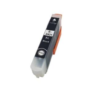 Epson 24XL sort blækpatron Kompatibel C13T24314010 - 12ml - Epson - Kompatibel