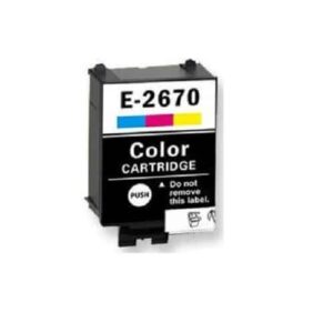 Epson 267 Tri-Color C-M-Y blækpatron Kompatibel C13T26704010 - 12ml - Epson - Kompatibel
