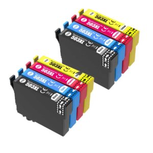 Rabatpakke - Epson 503XL 2 x BK-C-M-Y blækpatron Kompatibel 503XL - 108ml - Epson