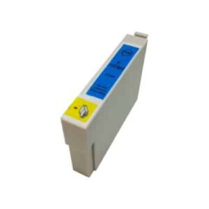 Epson T0712 cyan blækpatron Kompatibel C13T07124012 - 12ml - Epson - Kompatibel